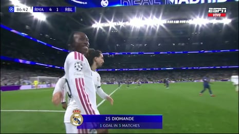 ¡Tienes que cerrar el estadio! Golazo de Yan Diomandé puso el 4-1 del Real Madrid vs. RB Leipzig