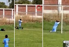 Peculiar penal errado en Copa Perú capta la atención del mundo