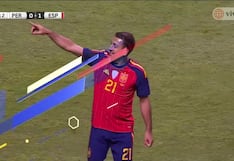 ¡Rápida conquista! Gol de Mikel Oyarzabal para el 1-0 de España vs Perú