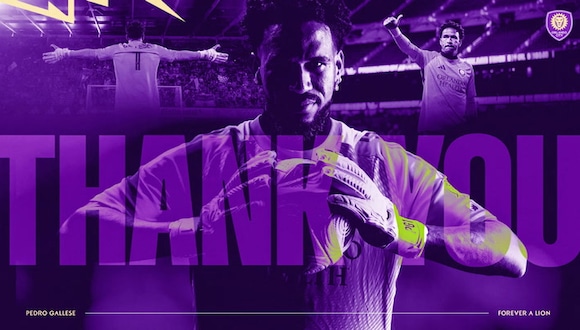 Pedro Gallese culminó su etapa con el Orlando City tras 6 temporadas con los 'leones'. (Video y Foto: Orlando CIty)