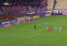 ¡De penal! Gol de Fábio Gomes para el 1-0 del Sporting Cristal vs. Bolívar por Copa Libertadores