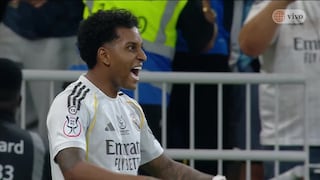 ¡Pase entre líneas y adentro! Gol de Rodrygo para el 2-0 del Real Madrid vs. Atlético de Madrid
