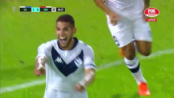En 2021, Luis Abram con Vélez le anotó a Independiente | VIDEO: FOX SPORTS