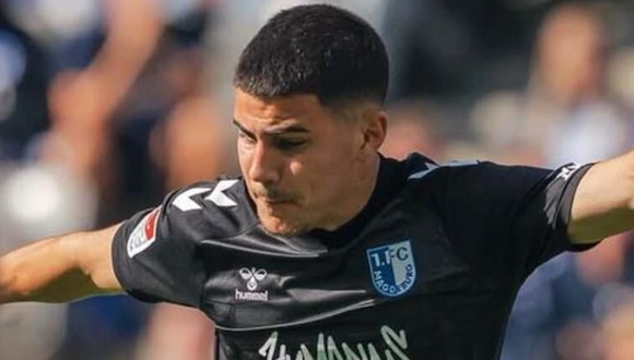 Asistencia de Felipe Chávez en el triunfo del FC Magdeburgo vs. Hannover 96. (Video: DAZN / Foto: FC Magdeburgo)