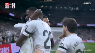 ¡Reacción inmediata! Gol y doblete de Vinícius Júnior para el 3-2 del Real Madrid vs. Atlético de Madrid