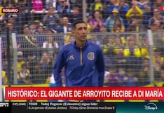 ¡Ovación, lágrimas y emoción! El recibimiento para Ángel Di María en Rosario Central
