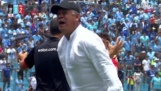 ¡Celebración eufórica de Juan Reynoso! Gol de Bordacahar para el triunfo de Melgar vs. Sporting Cristal