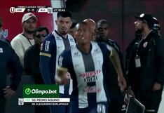 ¡En un momento de tensión! El debut de Pedro Aquino en Alianza Lima vs. Universitario