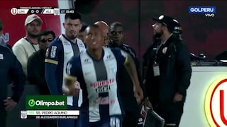¡En un momento de tensión! El debut de Pedro Aquino en Alianza Lima vs. Universitario