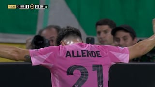 ¡Contragolpe letal! Gol de Tadeo Allende para el 1-0 de Inter Miami vs. Palmeiras