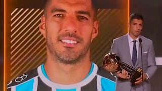 Luis Suárez se quiebra al ganar la Bola de Oro en Brasil y hace especial dedicatoria