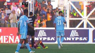 ¡Expulsión sobre el final! Tarjeta roja para Franco Romero en Sporting Cristal vs. Los Chankas