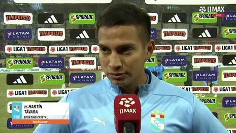 Martín Távara destacó buen momento de Cristal: “Este es el Sporting que van a ver ahora”