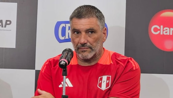 Gerardo Ameli en conferencia de prensa. (Video: Ubaldo Villalobos / Depor)