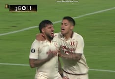 ¡Apareció sin marca! Gol de Caín Fara para el 1-1 de Universitario vs. Nacional de Uruguay