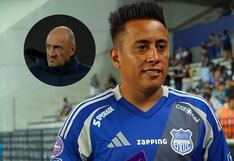 “Es un jugador de selección”: los elogios del nuevo DT de Emelec sobre Christian Cueva