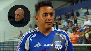 “Es un jugador de selección”: los elogios del nuevo DT de Emelec sobre Christian Cueva