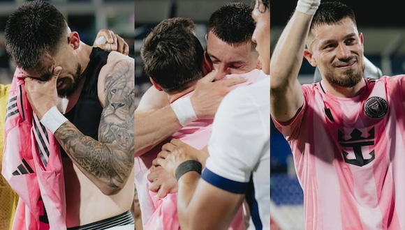 Alan Cantero tuvo un emotivo momento al intercambiar su camiseta con Lionel Messi. (Video: Latina TV / Foto: Alianza Lima)