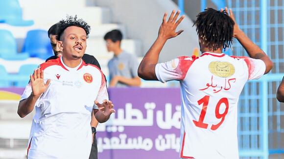 Asistencia de André Carrillo para el 1-0 del Al Qadisiyah sobre Al Qaisuma. (Video: X)