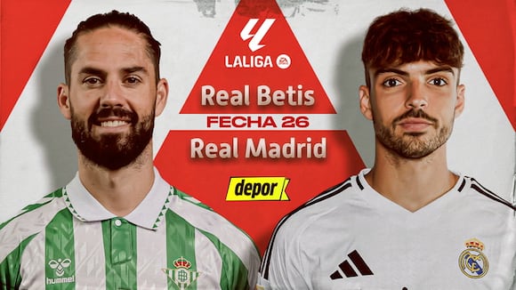 Real Madrid vs. Betis chocan por la jornada 26 de LaLiga de España (Video: @realmadrid)