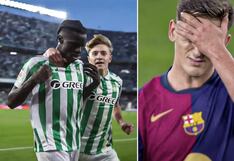 Barcelona pierde el triunfo sobre el final: los goles de Torres y Diao en el empate contra Betis