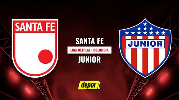 Santa Fe vs Junior por la Liga BetPlay | VIDEO: Win Sports