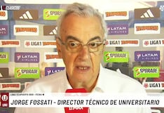 Fossati, a horas del posible tricampeonato con Universitario: “Sabemos que es el partido del año”