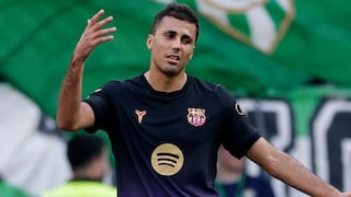 ¡Definió como ‘9’! Gol de Rodri para el 2-1 del Barcelona vs. Betis por LaLiga
