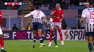 Casi lo saca del campo: así fue la dura falta de Garcés sobre Freytes en el Cienciano vs. Alianza Lima