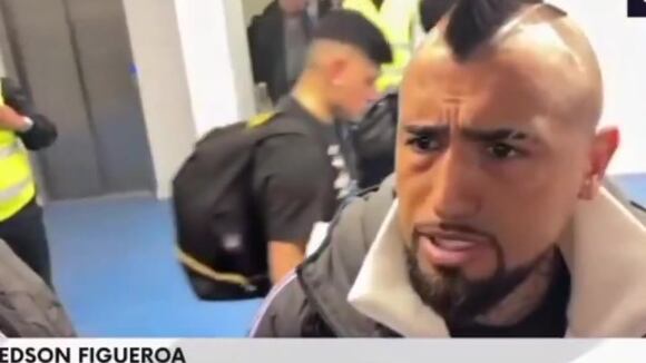 Arturo Vidal habló tras pelea con Fernando de Paul. (Video: Difusión)