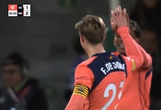 ¡Dejó en el piso al portero! Gol de Ferrán Torres para el 2-1 de Barcelona vs. Elche