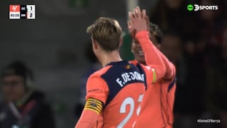 ¡Dejó en el piso al portero! Gol de Ferrán Torres para el 2-1 de Barcelona vs. Elche