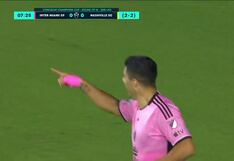 ¡Gol de Luis Suárez! El ‘Pistolero’ marcó el 1-0 en el Inter Miami vs. Nashville