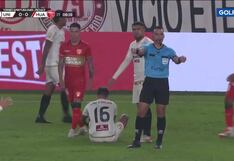 ¡Por lesión! Martín Pérez Guedes fue reemplazado en el Universitario vs. Sport Huancayo