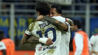 ¡Asistencia de Gianluca Lapadula! Gol de Nicolas Viola para el 2-2 de Cagliari vs. Inter