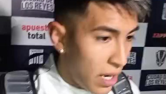 Declaraciones de Gonzalo Aguirre Arenas sobre su debut con Alianza Lima. (Vídeo: Ubaldo Villalobos).