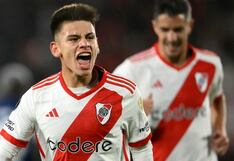 ¡Gol de Echeverri! El ‘Diablito’ anotó desde fuera del área el 1-0 del River vs. Nacional