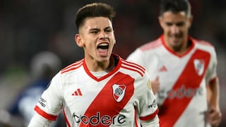 ¡Gol de Echeverri! El ‘Diablito’ anotó desde fuera del área el 1-0 del River vs. Nacional