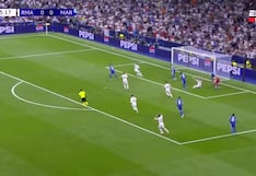 ¡Al palo! El remate de Mastantuono en debut de Champions League con Real Madrid vs. Marsella