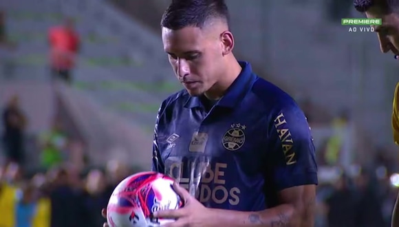Erick Noriega pateó el segundo penal en la clasificación de Gremio a la final del Campeonato Gaúcho. (Video: Premiere)