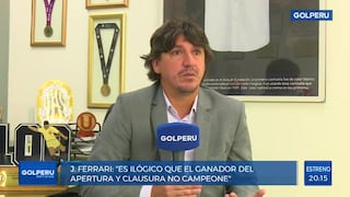 “Es ilógico que le des vida al que quedó sexto”: Jean Ferrari y su crítica al posible nuevo formato de Liga 1