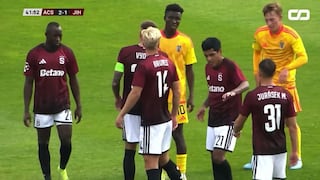 ¡Busca el titularato! Asistencia de Joao Grimaldo en la victoria del Sparta Praga en amistoso