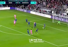 ¡Pecho, volea y adentro! Golazo de Lionel Messi para el 1-0 del Inter Miami vs. Kansas City
