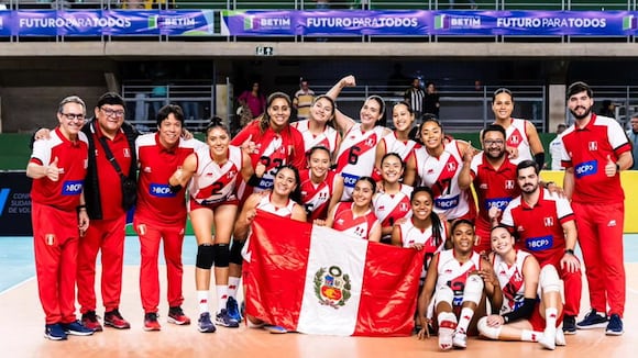 Perú vs. Chile por Copa América de Vóley. (Video: FPV)