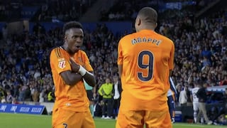 Ambos de penal: goles de Vinícius y Mbappé para el 2-0 de Real Madrid vs. Real Sociedad