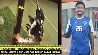 Por pedir bajar volumen en fiesta: la brutal agresión de Hernán Hinostroza a un fiscalizador