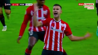 ¡En menos de un minuto! Gol de Guruzeta para el 1-0 de Athletic Club vs. Barcelona