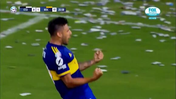 Así fue el Gol de Eduardo Salvio en Boca Juniors vs. Central Córdoba por Superliga. (16/02/2020)
