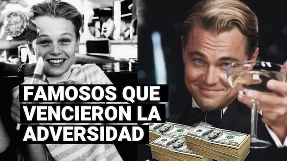 Cinco famosos que nacieron en la pobreza y hoy son millonarios