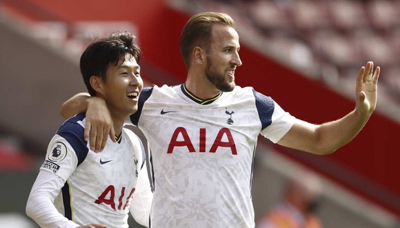 Póker de goles de Heung-min Son y de asistencias de Harry Kane. (Foto: EFE / Video: Bein Sports)